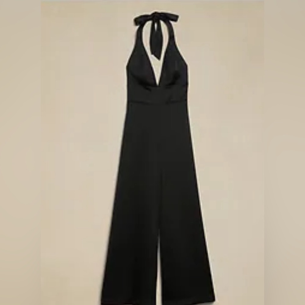 Banana Republic Tall Livia Halter Jumpsuit